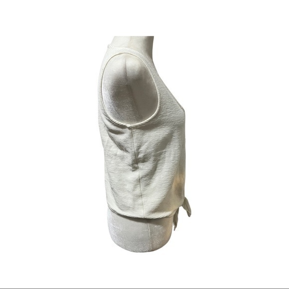Madewell off white button down sleeveless size s - Picture 5 of 10